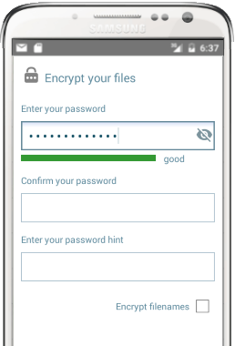 Secure your Android device